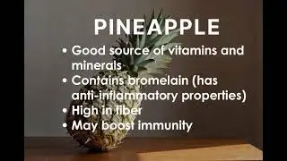 ⭐ &ldquo;Benefits of Pineapple & Why Your Body Needs It!&rdquo;