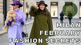 Milan&rsquo;s February Street Style 2026: Italian&rsquo;s Winter Fashion Trends | Street Fashion Vlog 🇮🇹