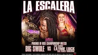 Phoenix of RISE Big Swole vs. Laynie Luck at LA ESCALERA November 1