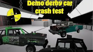 Demolition Derby Car Crash Test -BeamNG.drive