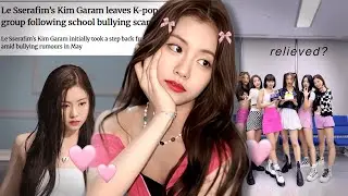 LESSERAFIM & KIM GARAM ❤‍🩹 (what really happened + do they miss her?)
