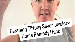 Cleaning Tiffany Silver Jewelry Hack (home remedy) 
