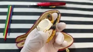Block Meerschaum Dragon&rsquo;s Claw Egg Pipe