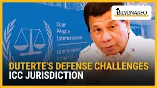 Duterte&rsquo;s defense challenges ICC jurisdiction after PH withdrawal | Newsfeed Weekend