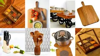 Wooden Kitchen Items | Kitchen Essentials | Kitchen Decor | Kitchen Organisers | Happy Space