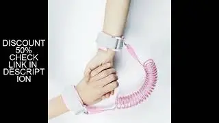 Child Safety Harness Leash Anti Lost Adjustable Wrist Link Traction Rope Wristband Belt Baby Kids fo
