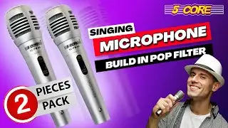 Best Singing Microphone In USA with Build In Pop Filter 2023 | Perfect For Every Singer @5coreUSA