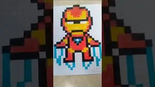 Ironman Pixel #ironman #pixelart