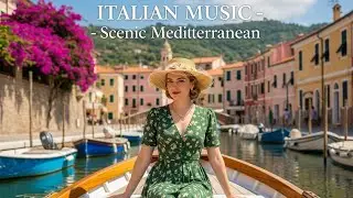 Italian Coast Night Vibes 🌙 Gentle Instrumental Music for Peaceful Sleep | 4K