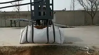 loading test FIBC big bag bulk bag jumbo bag super sack pp bag