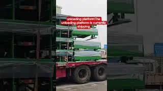 #Hydraulic Control Plate # Unloading Platform