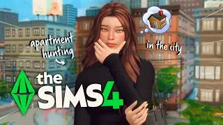 APARTMENT HUNTING in san myshuno 🏡| Sims 4 Hot Tea Legacy