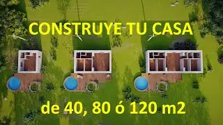 🏡Autoconstrucci&oacute;n: Construye tu Casa Bioclim&aacute;tica de 120m2 por menos de la mitad