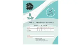 LGS 1.DENEME SINAVI -A- FEN BİLİMLERİ 3.SORU
