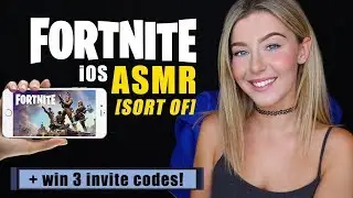 [ASMR] Fortnite iOS Gameplay and Invite Code Giveaway