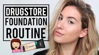 DRUGSTORE Foundation Routine For GLOWY Skin | Jamie Paige