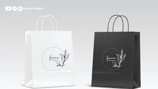 FLORAL LOGO || FLORIST LOGO || COMBINATION MARK LOGO DESIGN || @pcpdesigncraft  || #Shorts