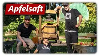 APFELSAFT selber machen | Pressen, haltbar machen, abf&uuml;llen