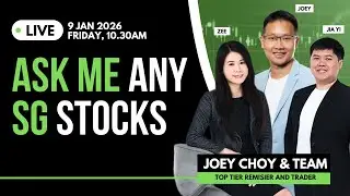 📊 LIVE SG Stock Analysis: Ask Me Any Stock | STI Trends & 1GT (Pro) in Action