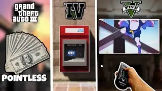 Most WORST/USELESS Features In GTA Games (GTA3 to GTA5)