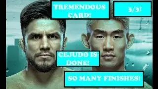 UFC Seattle: Cejudo Vs. Yadong - Full Fight Card Analysis & Betting Results!