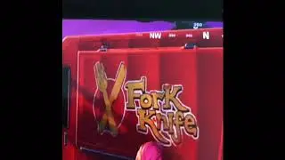 Funny Fortnite food truck fork knife🍴
