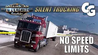 Silent Trucking - K100-E - Mexican Highways - No Speed Limits? - ATS (No Commentary)
