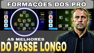 AS MELHORES FORMAÇÕES PRO PASSE LONGO NO EFOOTBALL2026MOBILE