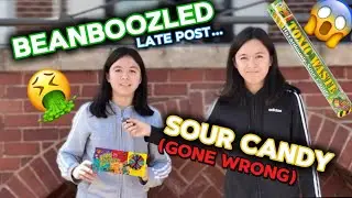 THANKSGIVING INTERVIEW‼️ SOUR CANDY CHALLENGE & BEANBOOZLED&hellip;GONE WRONG⁉️ (Late post) 😱