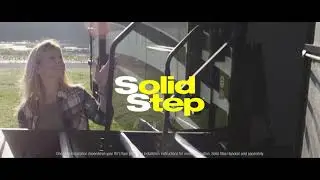 Solid Step Entry Door Stairs for RVs - Lippert Components