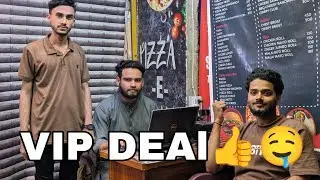 Aaj vip DEAl kha k maZa aagaya 😋🤤😋😛aaj haji sahab say say molakat ho gai ❤️✨💫