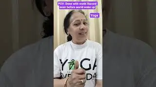Create Everyday -Day -8 (12/1/26) Online Yoga World Record