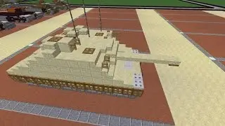 Minecraft WW2 Build Tutorial: Tortoise