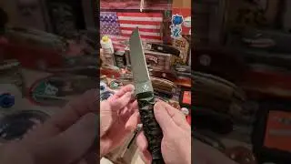 2023 Kensei Oni-Shin KE011 Tanto Fixed Blade (Leather Lace Wrapped Handle) #SMKW #zen #shorts