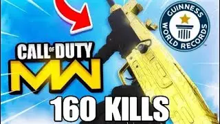 160 kills🔥 WORLDS MOST KILLS IN MODERN WARFARE 