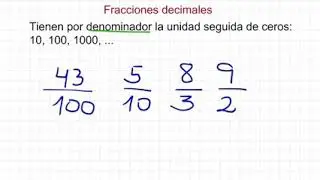 N&uacute;meros desimales