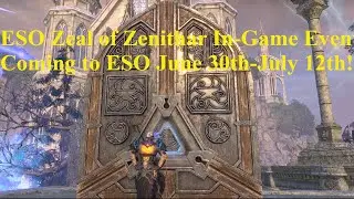 Новое игровое событие ESO &laquo;Рвение Зенитара&raquo;! 30 июня &mdash; 12 июля!