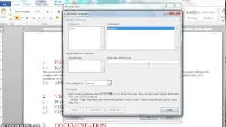 Create Table of Contents - Word - Change Font of Heading 1 and 2