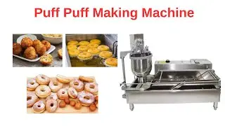 How to make Puff puff Donut Mandazi Lokma#machine #food #kitchen