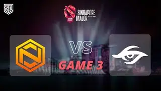 Team Secret vs Neon Esports | ONE Esports Singapore Major 2021 | Playoff | Game 3