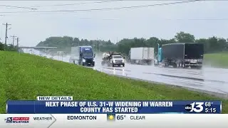 Next phase of U.S. 31-W widening in Warren County has begun