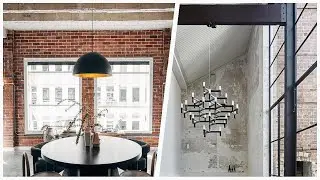 75 All Wall Treatments Industrial Dining Room Design Ideas You'll Love 🪴