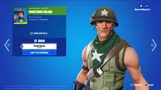 Fortnite🦙:  Munitions Major Skin🪖