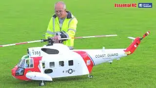 #SHORTS HUGE SCALE RC SIKORSKY HH-52 SEAGUARD | WREN GAS TURBINE POWER !!!