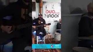 Banda Duorock zero13 / formada por voz Fabio Cesar e bateria Rodrigo Merguizo.