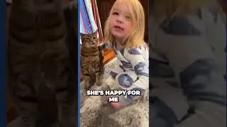 Cat Conversations Gone Wrong: Man's Meow Imitation vs. Kid's Play