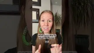 Спокойный, доступный для начинающих подход к чтению отрывков из теста CARS. #mcat #premed #mcatprep