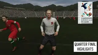 1934 World Cup Quarter Final Highlights | Historic Football Revisited