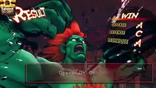 USF4 - FT15 Sagat/Ryu vs Blanka/Ken