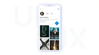 Profile App Design with Adobe XD - UI/UX Design Tutorial
